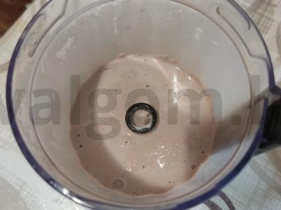 Ledų ir pieno kokteilis Žingsnis 2