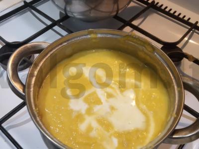 Moliūgų sriuba-pyragas su cukinija Žingsnis 6