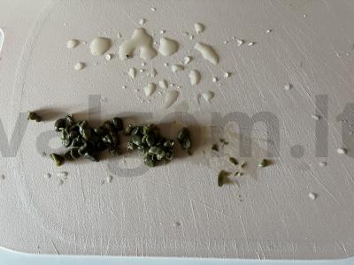 Majonezo padažas su jalapeno pipirais Žingsnis 1