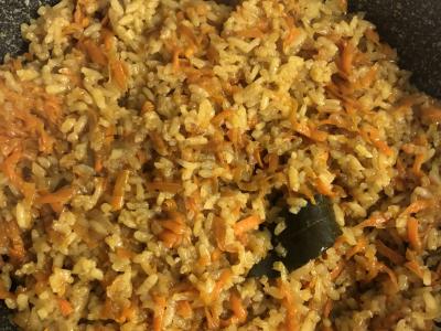 Namų stiliaus ryžiai Žingsnis 10