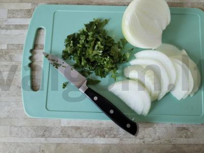 Vištiena su bulvėmis grietinėje Žingsnis 2