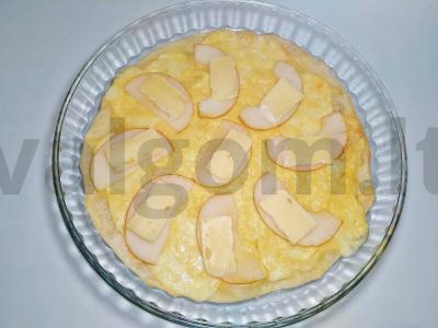 Pica su kriaušėmis ir brie sūriu Žingsnis 2