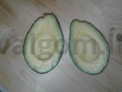 Avokado bandelė pusryčiams Žingsnis 1