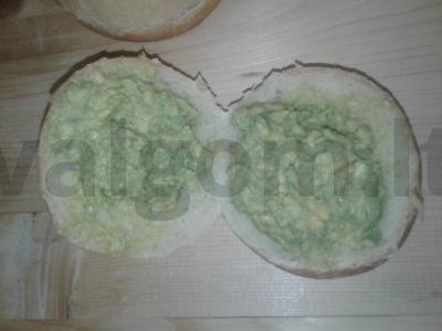 Avokado bandelė pusryčiams Žingsnis 4