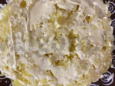 Klasikinis salotas „Mimoza“ Žingsnis 7