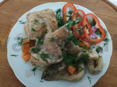 Namų stiliaus troškinys mikrobangų krosnelėje pagrindine nuotrauka