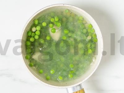 Žaliųjų žirnių piurė Žingsnis 3