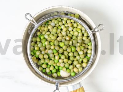 Žaliųjų žirnių piurė Žingsnis 6