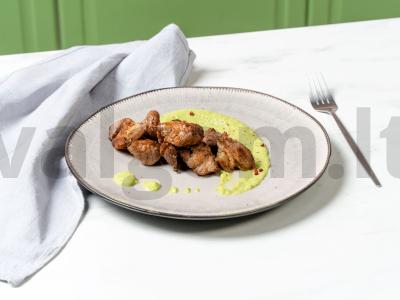 Žaliųjų žirnių piurė pagrindine nuotrauka