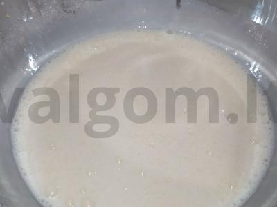 Apelsinų keksiukai su mandarinų sultimis Žingsnis 3