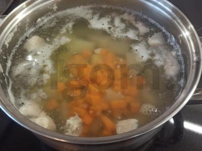 Žiedinių kopūstų sriuba Žingsnis 4