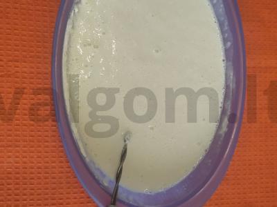 Blynai su šaldytomis braškėmis Žingsnis 1