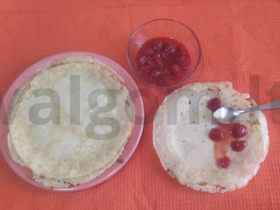 Blynai su šaldytomis braškėmis Žingsnis 3