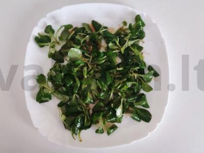 Skani salotos su persimonu Žingsnis 2