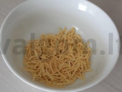 Sriuba su makaronais ir jautiena Žingsnis 5