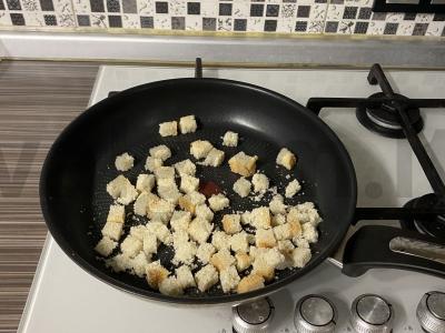 Cezario salotas su kalakutienos filė Žingsnis 2