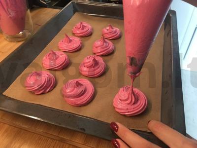 Namų zefyras su juodąja serbentu Žingsnis 13