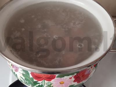 Sriuba su meatballs ir bulvėmis Žingsnis 4