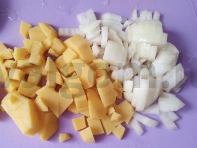 Sriuba su meatballs ir bulvėmis Žingsnis 5