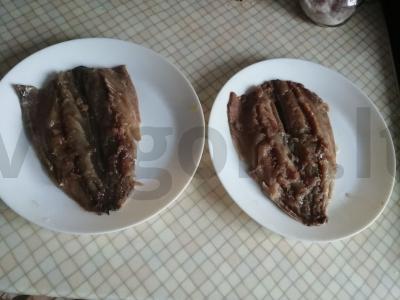 Skumbrė „karališkai“ Žingsnis 2