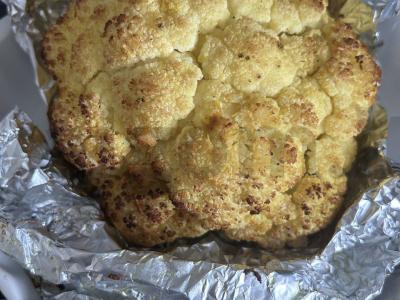 Žiedinė kopūstai orkaitėje pagrindine nuotrauka