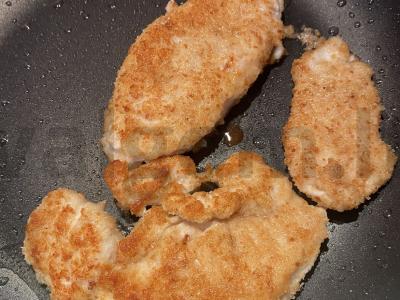 Vištienos kotletas hamburgeriui Žingsnis 5