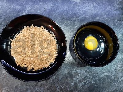 Vištienos sparneliai grikių dribsniuose Žingsnis 4