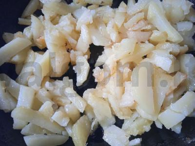 Jaunas bulvės grietinėje Žingsnis 2