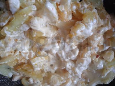 Jaunas bulvės grietinėje Žingsnis 4