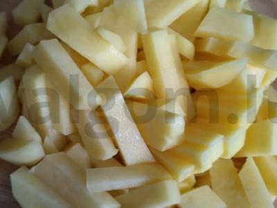 Sotūs sūris su dviem dešrų rūšimis Žingsnis 2