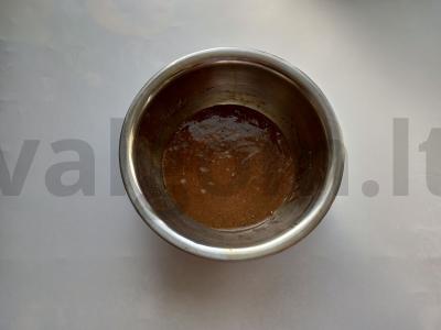 Šokoladiniai keksiukai su žemės riešutų sviestu Žingsnis 2