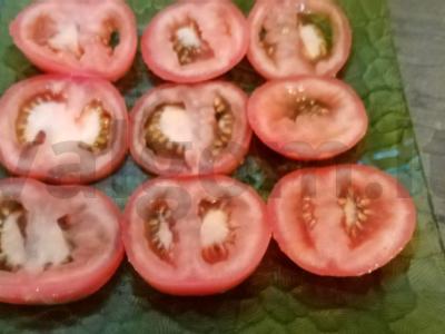 Pomidorų užkandis Žingsnis 1