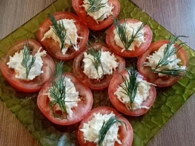 Pomidorų užkandis pagrindine nuotrauka