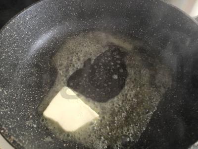 Omletas su pupelėmis Žingsnis 1