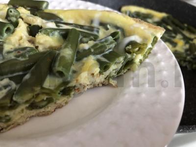 Omletas su pupelėmis pagrindine nuotrauka