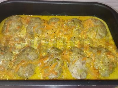 Patingėlių balandėliai su daržovėmis ir prieskoniais orkaitėje Žingsnis 6