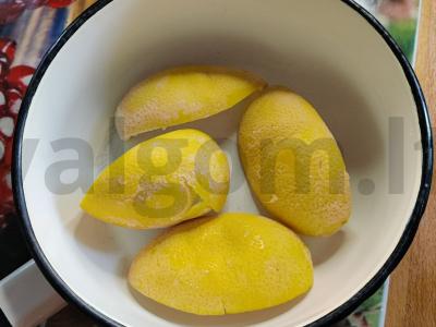 Citrininė pasta su cinamonu Žingsnis 1