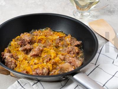 Ryžiai su troškiniu Žingsnis 1