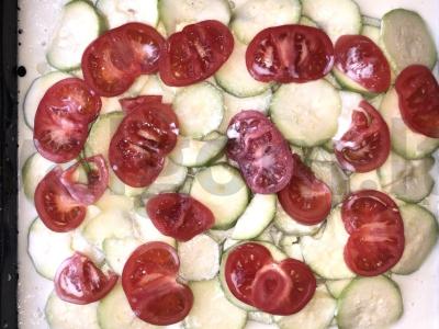 Kvapni daržovių apkepas, paruoštas orkaitėje Žingsnis 1