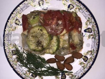 Kvapni daržovių apkepas, paruoštas orkaitėje pagrindine nuotrauka