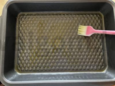 Biskvitinis pyragas su varškės plutele Žingsnis 1