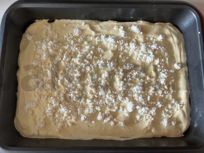 Biskvitinis pyragas su varškės plutele Žingsnis 10