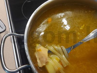Vištienos sriuba su makaronais Žingsnis 4
