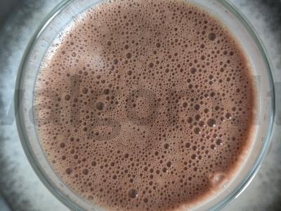 Šokoladinis musas su konjaku ir pienu pagrindine nuotrauka