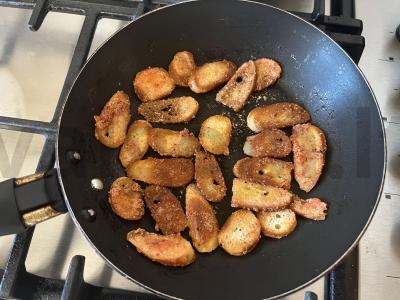 Kepti sausainiai „Naminiai“ su prieskoniais Žingsnis 4