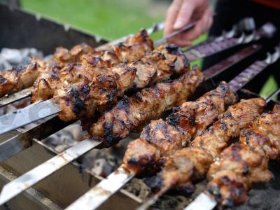Puikus šašlykas pagrindine nuotrauka