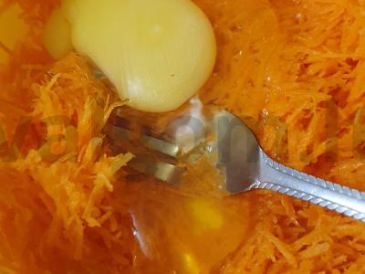 Morkų sausainiai Žingsnis 1