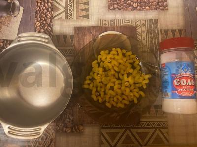 Makaronai su vištienos filė ir šampinjonais Žingsnis 3