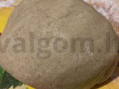 Vegetariški sausainiai Žingsnis 2