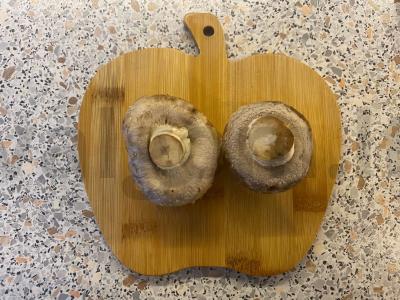 Makaronai su pievagrybiais ir vištienos kepenėlėmis Žingsnis 6